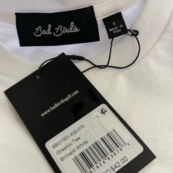 Bad Birdie Men’s Speedway Series Graphic Tee Crew Neck Short Sleeve New - Picture 4 of 6